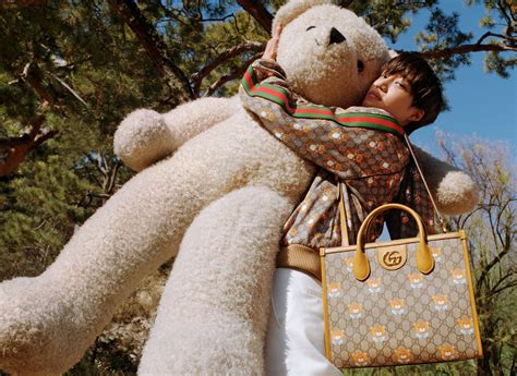 gucci teddy bear bag|gucci kai.